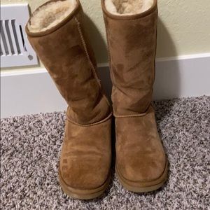 Chestnut UGGS size 8